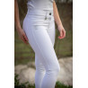 Pantalon d'équitation femme Jump'In Super X - Blanc