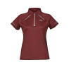 Polo met korte mouwen Weatherbeeta Victoria Premium dames - Bordeaux