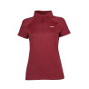 Polo korte mouwen Weatherbeeta dames Prime - Bordeaux