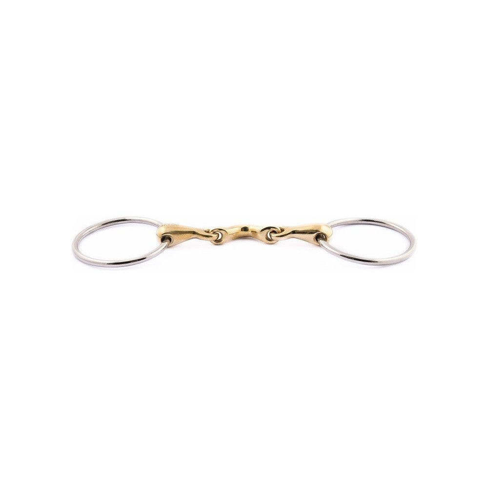 Mors De Bride Avec Anti-passage De Langue - Acier - Taille 13 Cm - Occasion