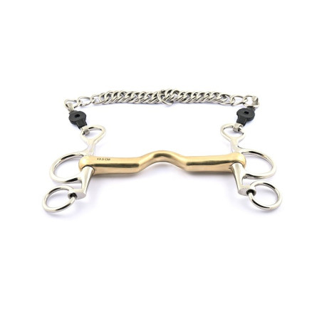 Pelham Mors Jump'In kleine takken tonguitsparing