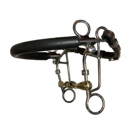 Bit Mors Tandem Jump'In dubbel gebroken