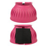 Cloches en caoutchouc fermeture velcro 1 paire HKM - Rose