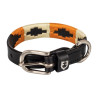 Collier pour chien en cuir Polo N Equestro - Noir