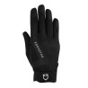 Gants enfant Sunny en tissu technique Equestro - Noir