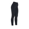 Legging ajustés en tissu technique stretch femme Kao Light Equestro - Noir / noir