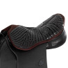 Protège-siège en gel Air Plus pour saut avec gel extérieur 10mm Acavallo - Marron