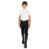 Pantalon Kasumi enfant en matériau stretch Equestro - Noir