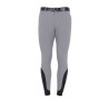 Pantalon ajusté avec grip homme avec logo Caspar Equestro - Gris givre
