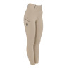 Dameslegging met volledige grip Classic Equestro - Oxofrd tan