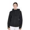 Imperméable technique à 3 couches femme Equestro - Noir