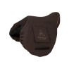 Housse de selle avec doublure en polaire Acavallo - Marron