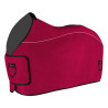Fleece deken met voorflap sluiting GP Equestro - Bordeaux