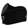 Fleece deken met voorflap sluiting GP Equestro - Zwart