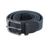 Elastische riem met kruispatroon Equestro - Grijs