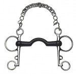 Mors Pelham Feeling rubber recht tongpoort