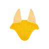 Bonnet anti-mouches poney en coton avec oreilles élastiques Equestro - Jaune