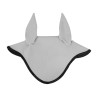 Bonnet anti-mouches en tissu technique GP Equestro - Gris clair / noir