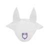 Technische vliegenmuts van stof met meerkleurig Equestro-logo - Wit / wit / violet