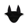 Bonnet anti-mouches en lycra avec logo en silicone Acavallo - Noir / blanc