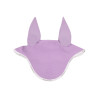 Lycra vliegenmasker met siliconen Acavallo-logo - Lila / wit
