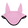 Bonnet anti-mouches logo multicolore Black Line Edition Equestro - Rose orchidée
