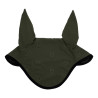 Bonnet anti-mouches logo multicolore Black Line Edition Equestro - Vert foncé