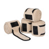 Polobandages per 4 Equestro - Zand / zwart