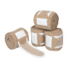 Polobandages per 4 Equestro - Zand / wit