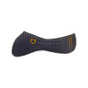 Amortisseur mémoire de forme avec grip en silicone et logo Equestro - Marine