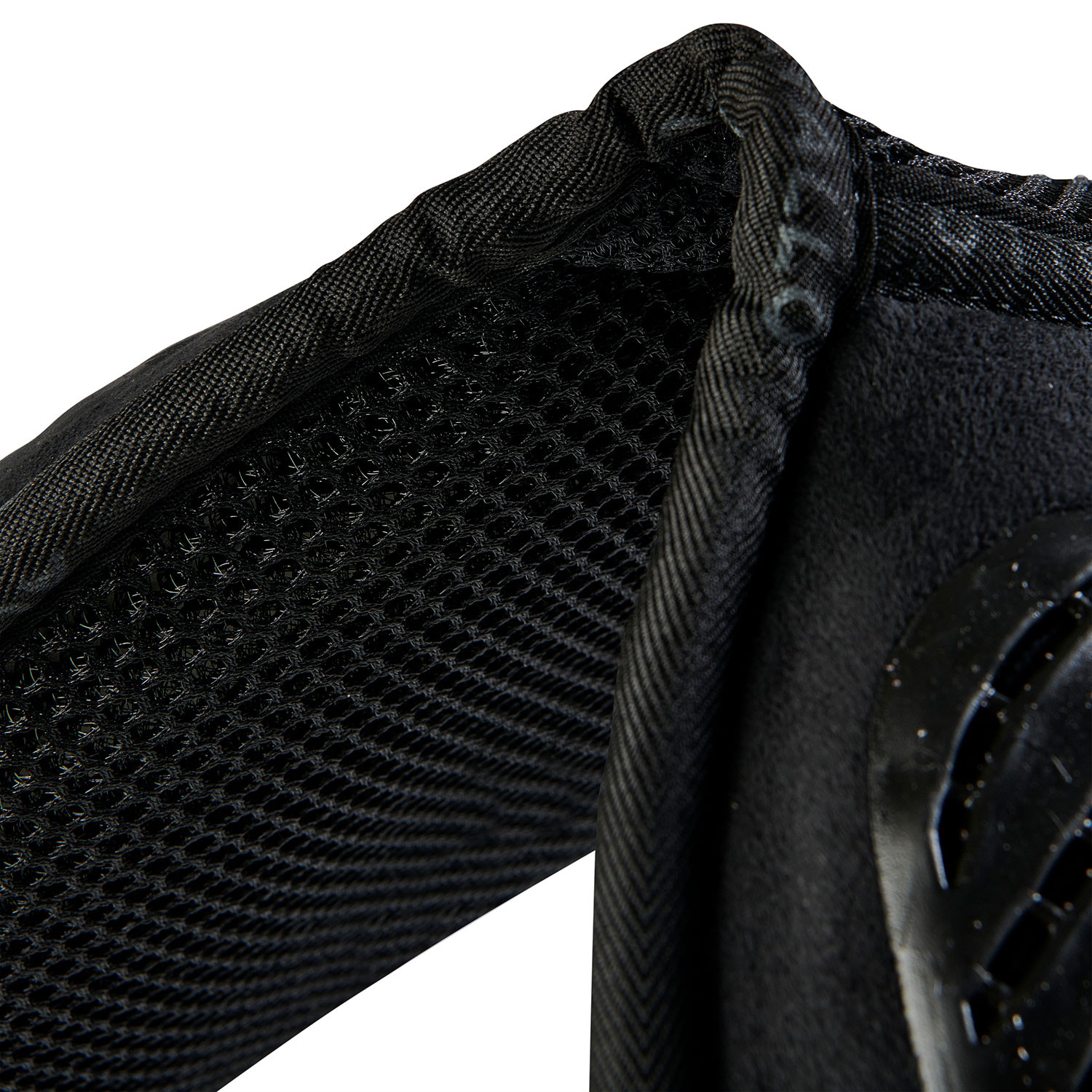 Amortisseur mémoire de forme avec grip en gel hexagonal et rehausse avant Acavallo Noir