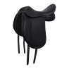 Selle de dressage avec longs taquets Aachen Equestro - Noir