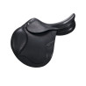 Selle obstacle en cuir double Meredith Equestro - Noir