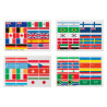 Sticker-set voor Opera Acavallo-beugels - Vlag 2