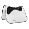 Vierkante dressuurpad van traagschuim met gelgrip en 3D-spacer Acavallo - Wit