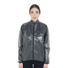 Chaqueta unisex cortavientos e impermeable Equestro - Zwart