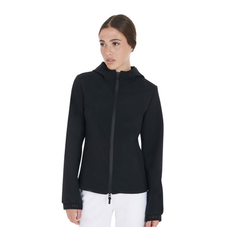 Aangesloten softshell damesjas met verborgen zakken Equestro