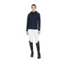 Aangepaste softshell-jas met fleecevoering voor dames Gardena Equestro - Marine