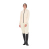 Aangesloten softshell-jas met winddichte rits voor dames Equestro - Antiek wit