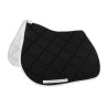 Tapis de selle obstacle en tissu technique respirant GP Equestro - Noir / blanc
