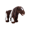 Pinto Cuddle Pony HKM - Marron / blanc