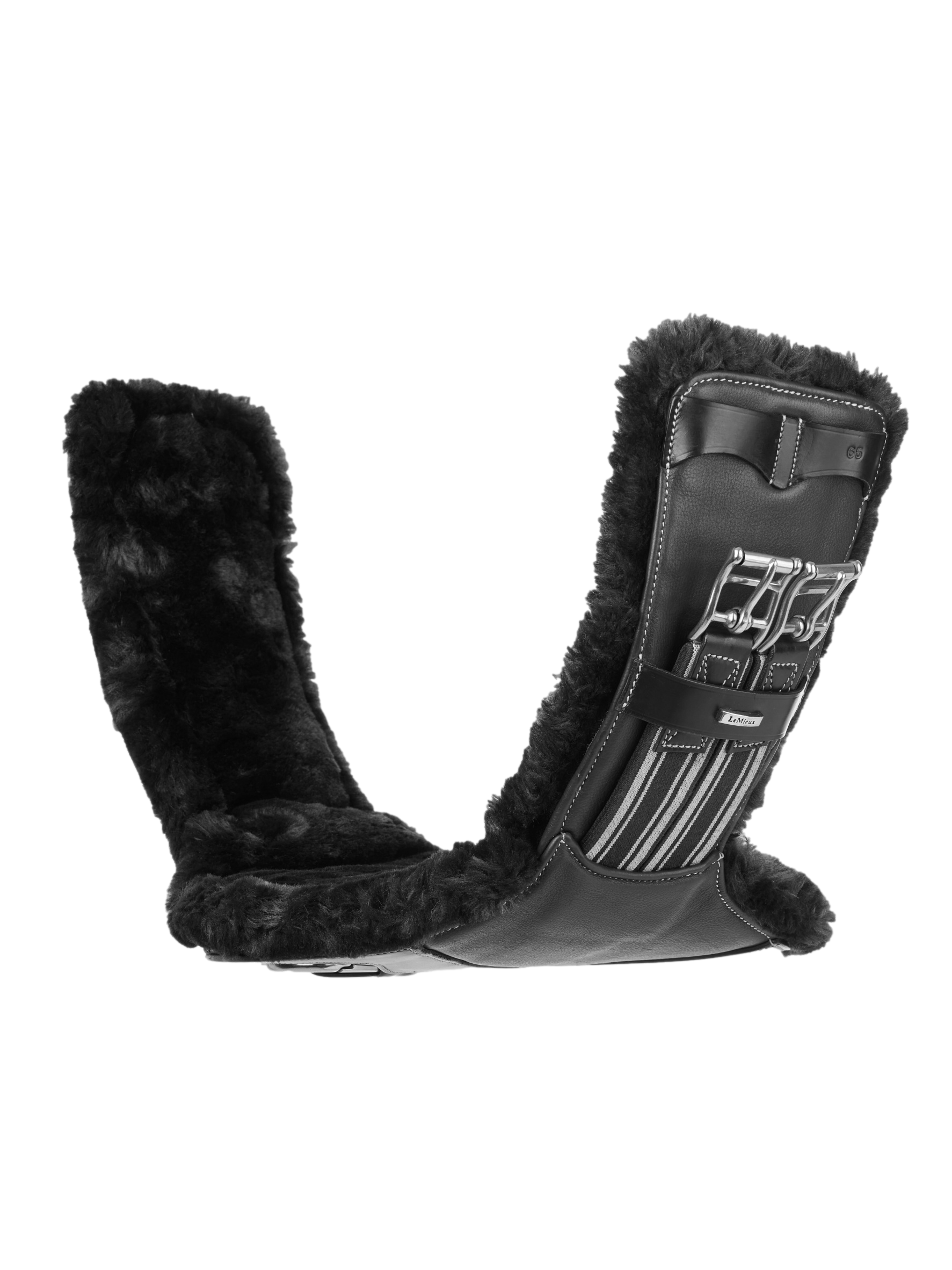 Bavette courte LeMieux Arika laine synthétique Noir Bavette courte LeMieux Arika laine synthétique Noir