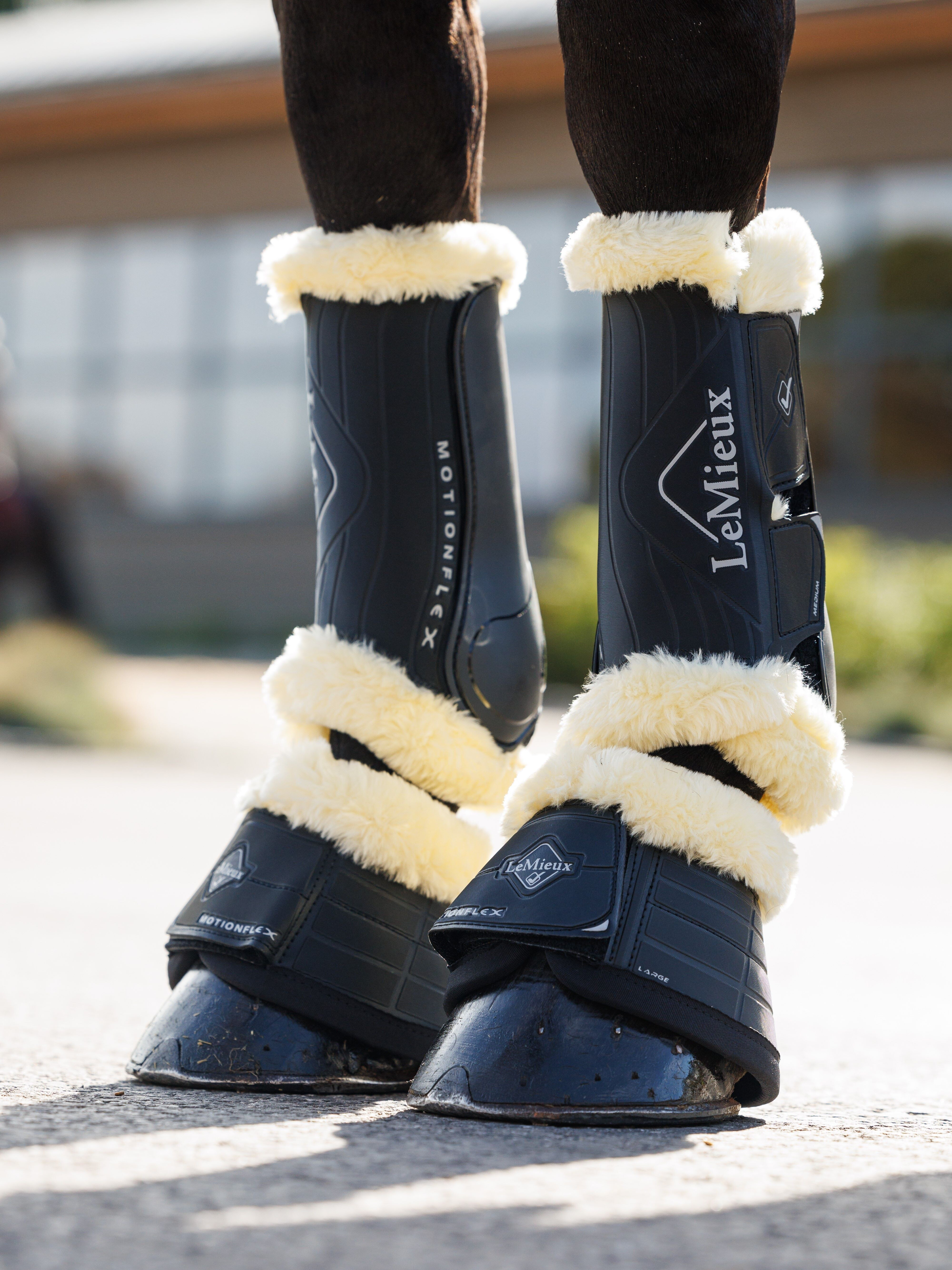 Cloches mouton LeMieux Motionflex Blanc / naturel