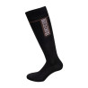 Chaussettes Unisexes en Tissu Stretch Technique Franceschini - Noir
