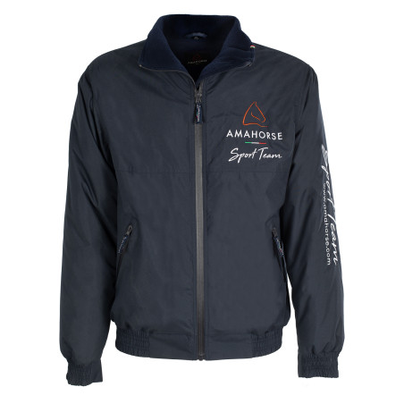 Winter Bomber Amahors Sport Team met Fleecevoering Umbria Equitazione
