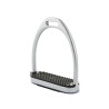 Fillis stijgbeugels van gekleurd aluminium met rubberen zolen Umbria Equitazione - Zilver