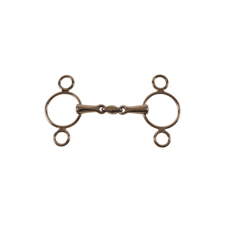 RVS Olijfbit met Dubbele Scharniering Umbria Equitazione