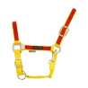 Licol en Nylon avec Parties Colorées Umbria Equitazione - Jaune / rouge