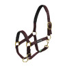 Nylon halster met neopreen versteviging Umbria Equitazione - Bruin