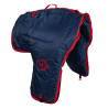 Sac de Transport Rembourré pour Selle Western Pool's - Marine / rouge